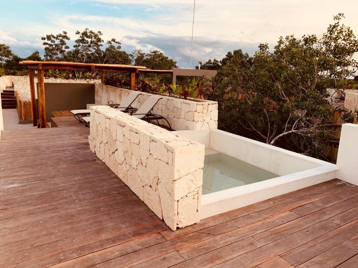 Vida Jungle Boho Apart 13 With Special Fee To Access Hotel Bardo Tulum Kültér fotó