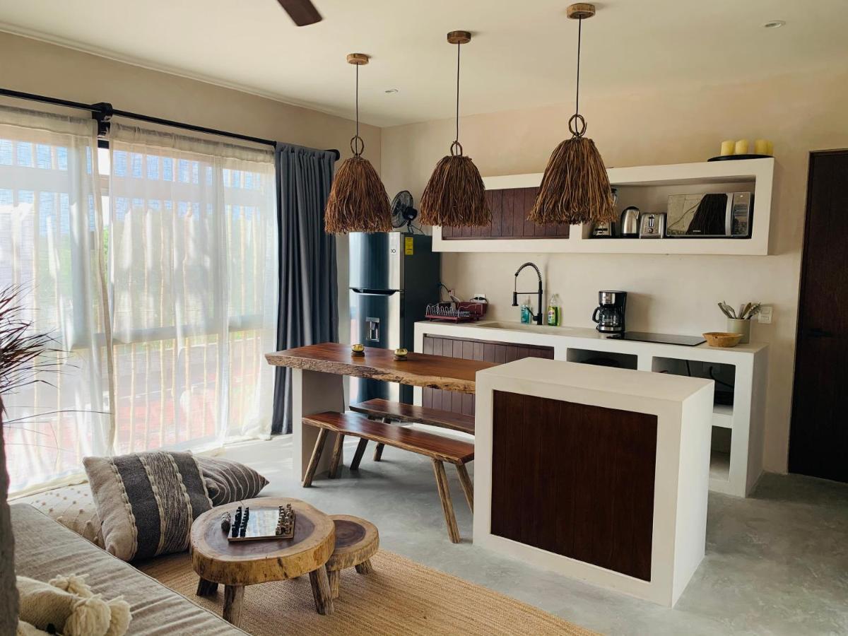 Vida Jungle Boho Apart 13 With Special Fee To Access Hotel Bardo Tulum Kültér fotó