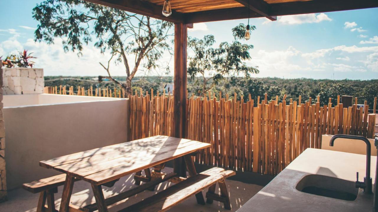 Vida Jungle Boho Apart 13 With Special Fee To Access Hotel Bardo Tulum Kültér fotó