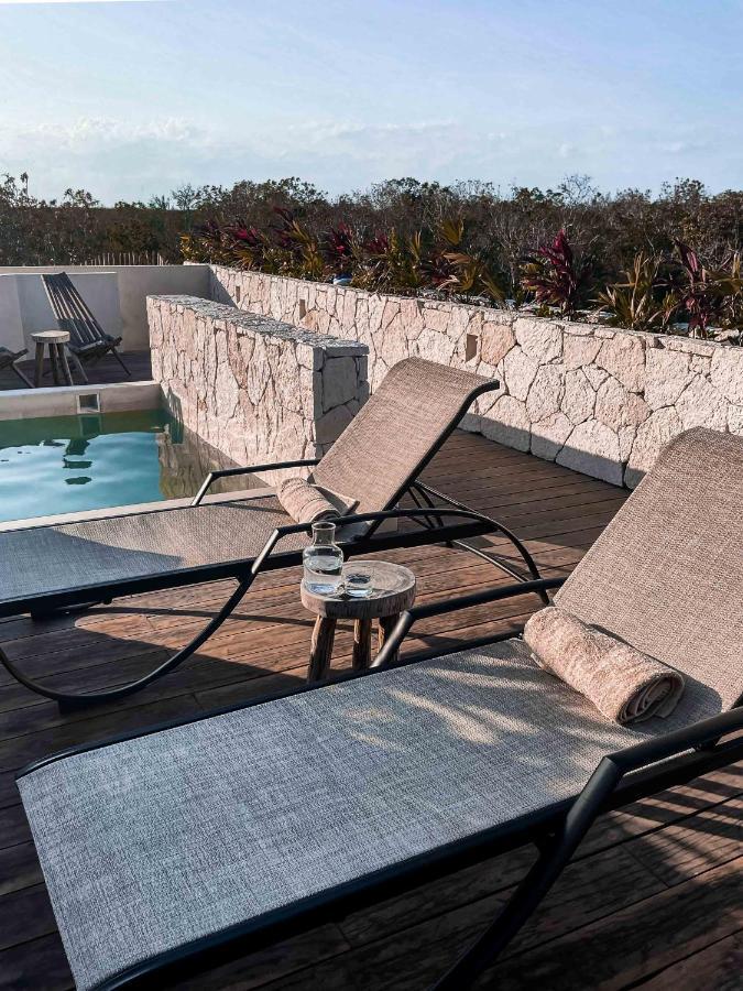 Vida Jungle Boho Apart 13 With Special Fee To Access Hotel Bardo Tulum Kültér fotó