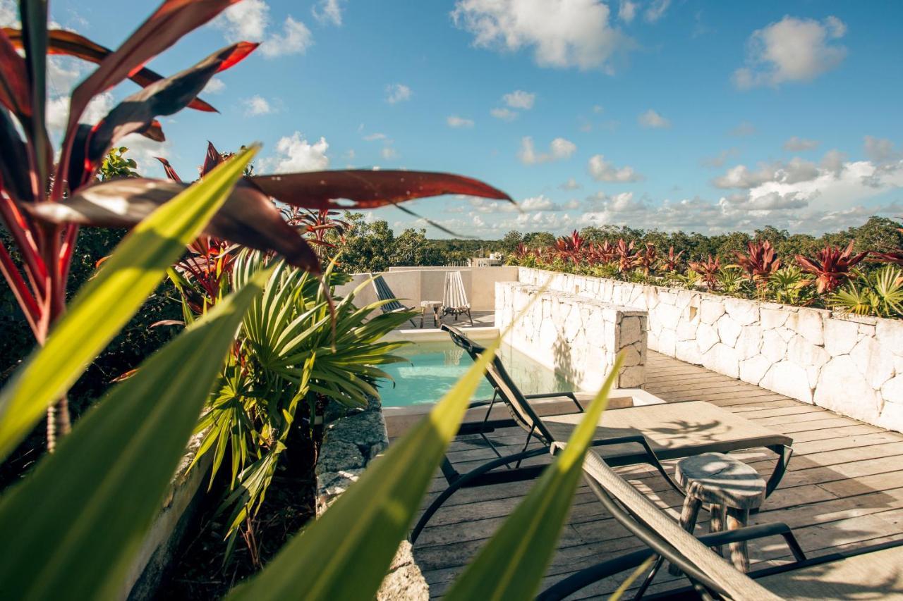 Vida Jungle Boho Apart 13 With Special Fee To Access Hotel Bardo Tulum Kültér fotó