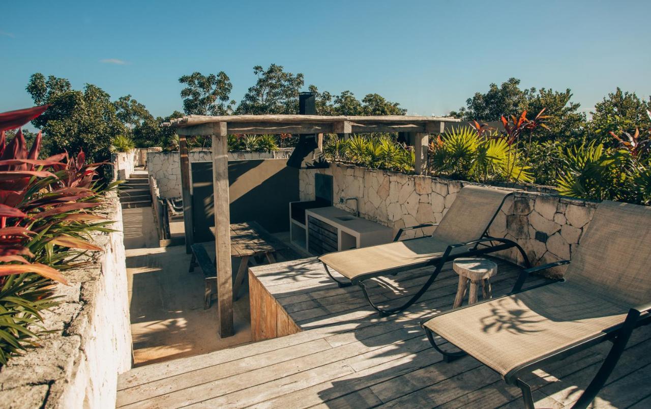 Vida Jungle Boho Apart 13 With Special Fee To Access Hotel Bardo Tulum Kültér fotó